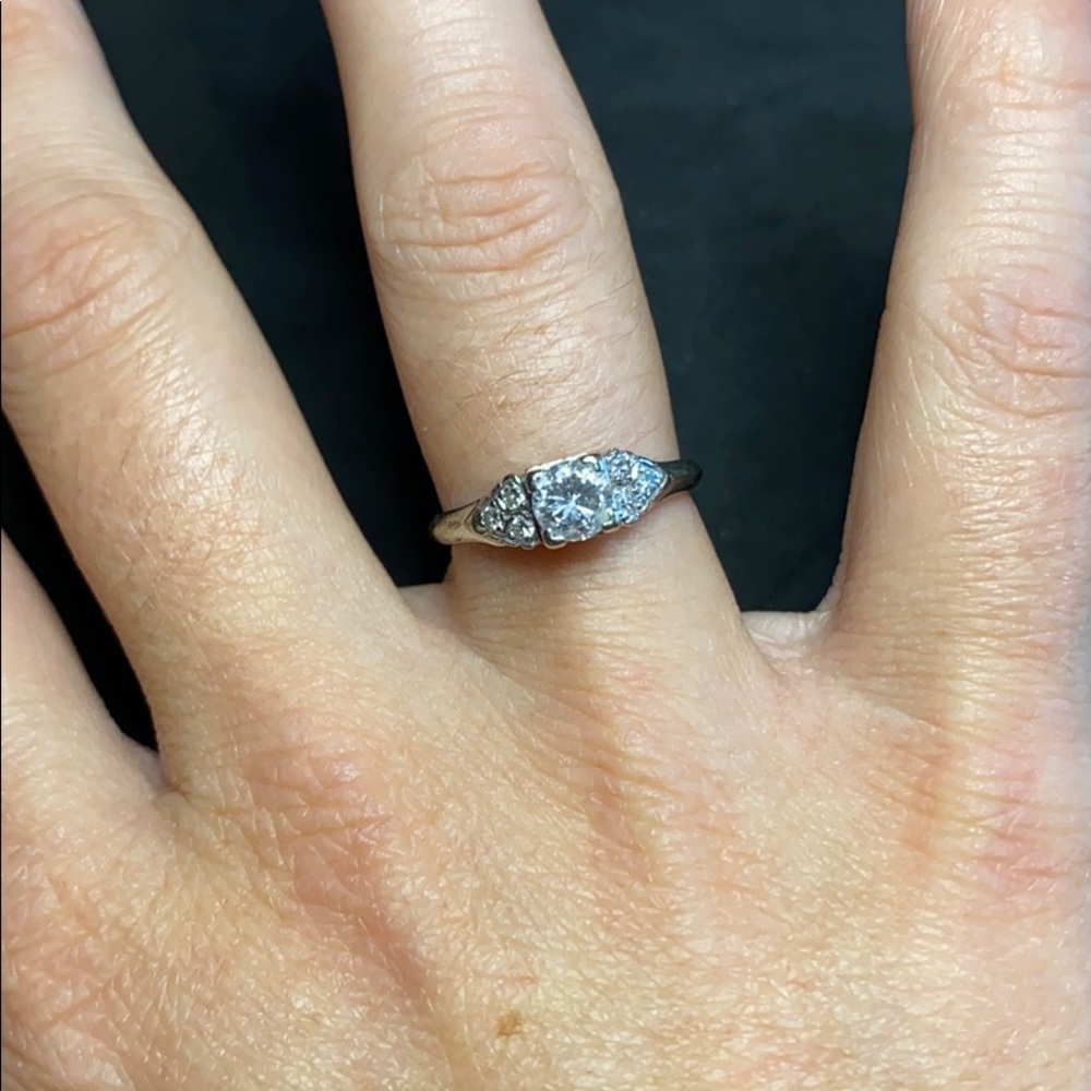 White gold Diamond Ring